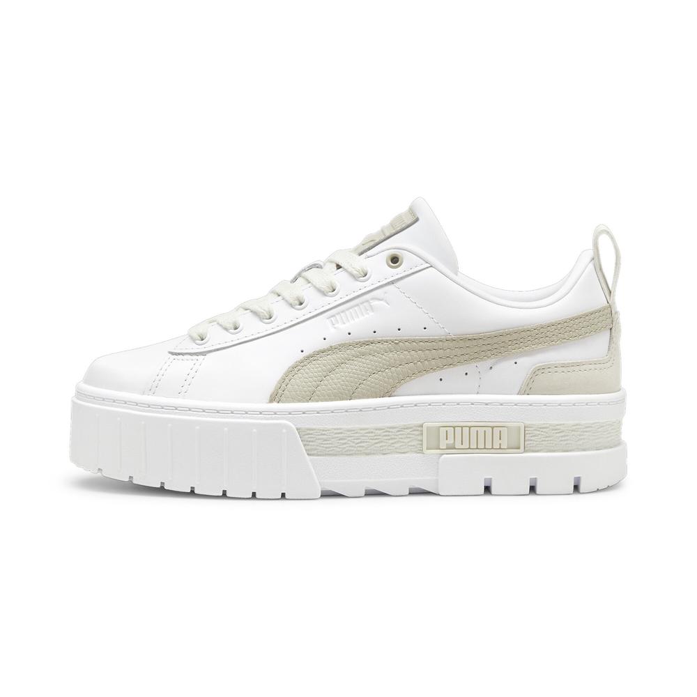 Foto 2 pulgar | Tenis Puma Mayze Luxe Para Mujer Blanco