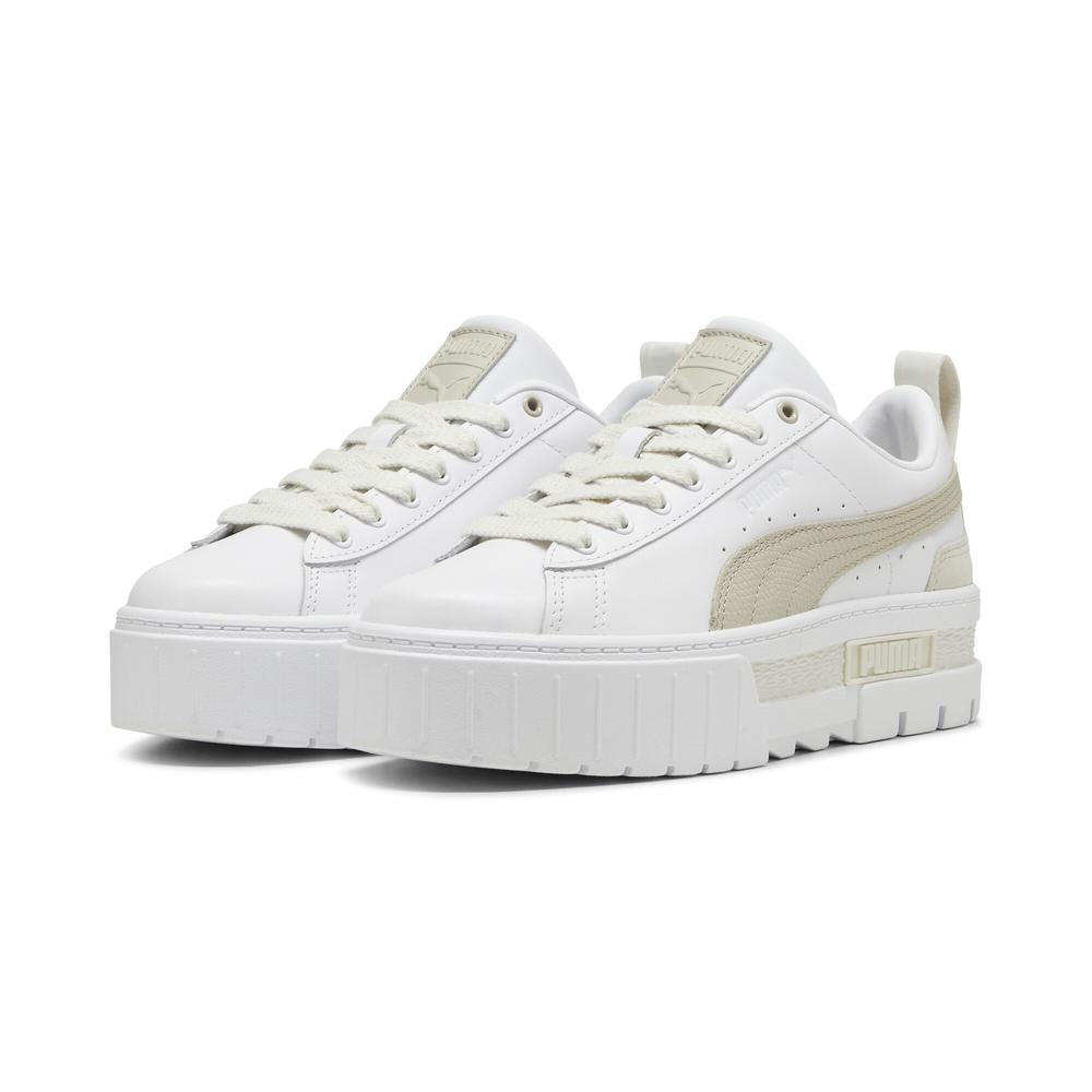 Foto 4 pulgar | Tenis Puma Mayze Luxe Para Mujer Blanco