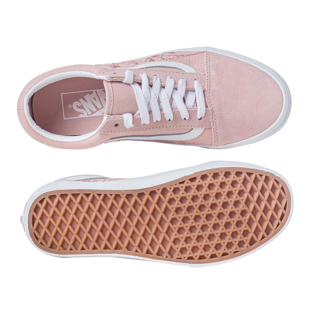 Foto 3 pulgar | Tenis Vans Old Skool - 0d6wo3n - Rosa - Mujer Rosa