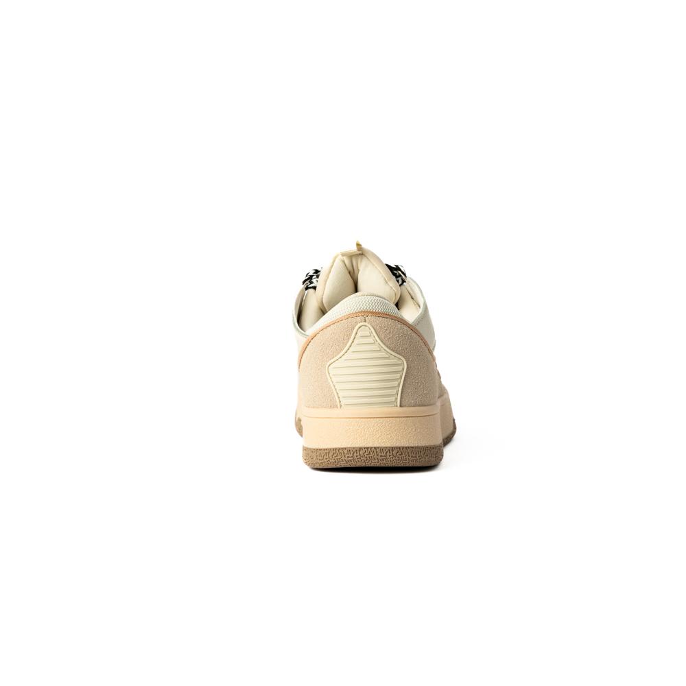 Foto 5 pulgar | Tenis Sneaker Moda Plataforma 3cm Para Mujer Walki Martina Beige
