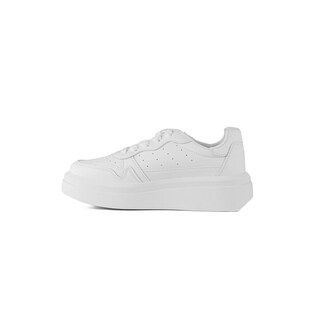 Foto 4 | Tenis Sneaker Clásico Moda 3.5 Cm Para Mujer Walki Mariana Blanco