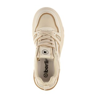 Foto 5 | Tenis Sneaker Moda Plataforma 4cm Para Mujer Walki Lea Beige