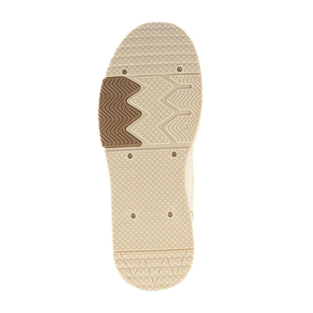 Foto 7 pulgar | Tenis Sneaker Moda Plataforma 4cm Para Mujer Walki Lea Beige