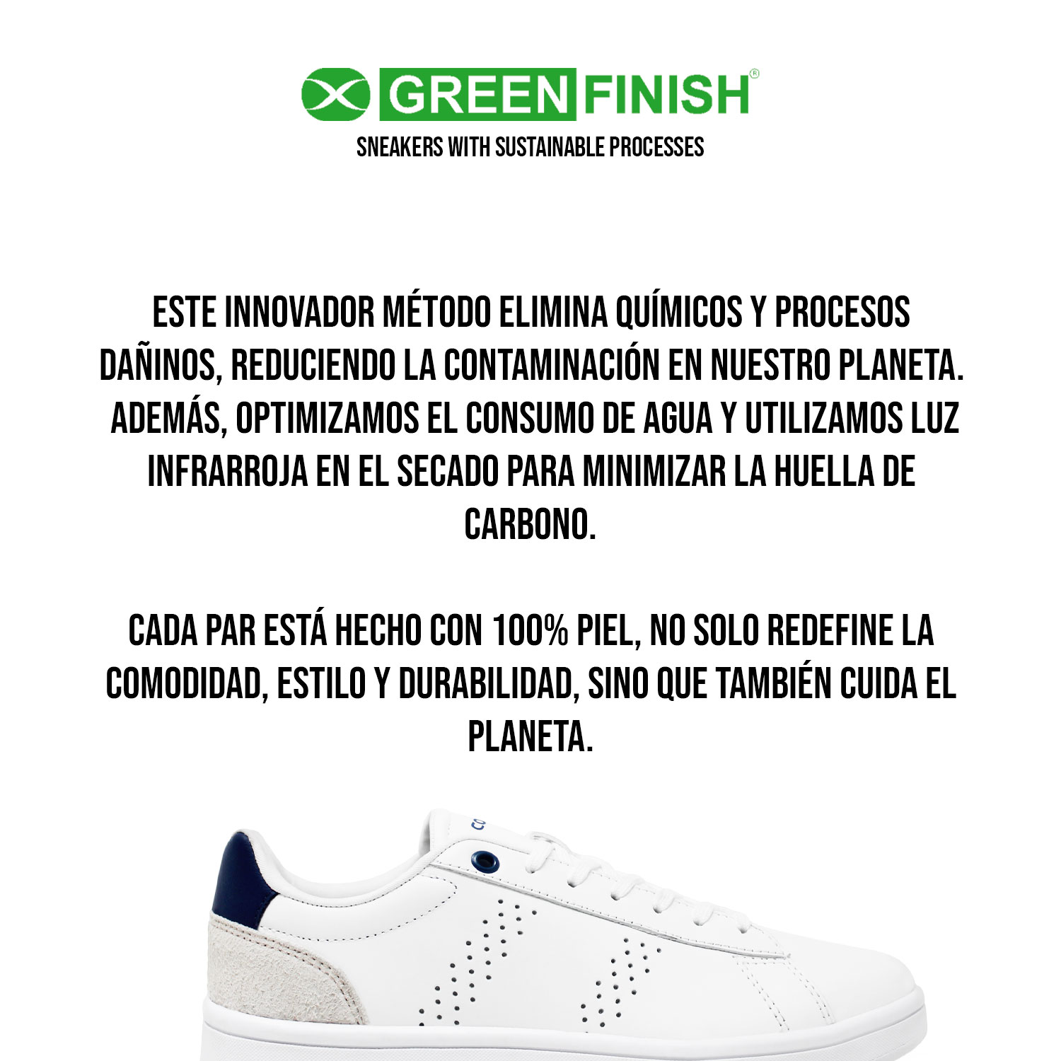 Foto 8 pulgar | Court Kubb | Tenis 100% Piel, Cómodos Y Ligeros | Durabilidad Garantizada | Green Finish Technology