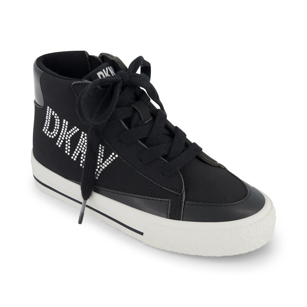 Tenis Dkny Hannah Melissa Para Mujer Tipo De Botín Color Negro