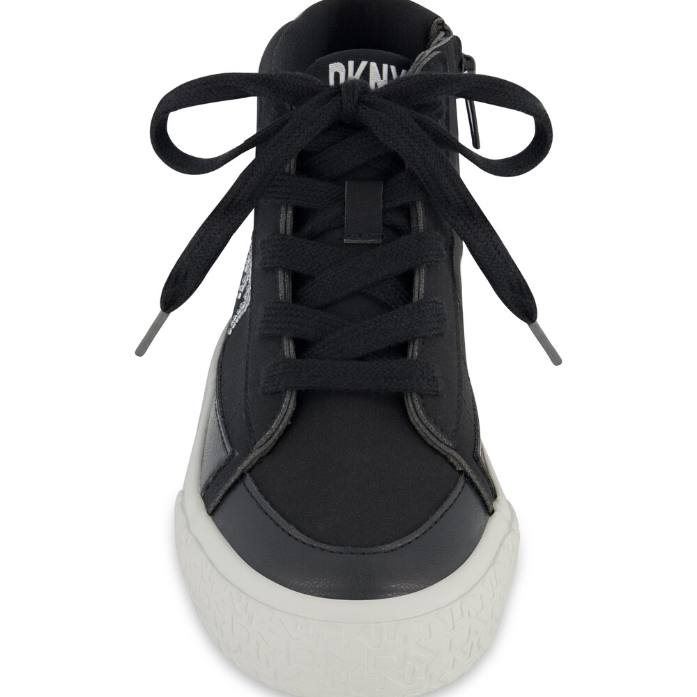 Foto 4 pulgar | Tenis Dkny Hannah Melissa Para Mujer Tipo De Botín Color Negro