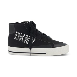 Foto 4 | Tenis Dkny Hannah Melissa Para Mujer Tipo De Botín Color Negro