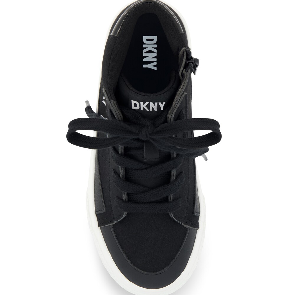 Foto 6 pulgar | Tenis Dkny Hannah Melissa Para Mujer Tipo De Botín Color Negro