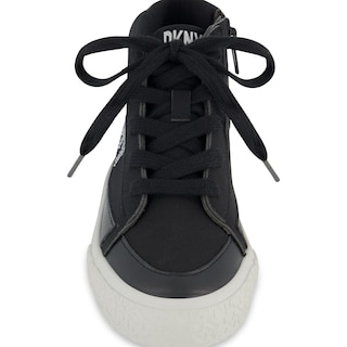 Foto 3 | Tenis Dkny Hannah Melissa Para Mujer Tipo De Botín Color Negro