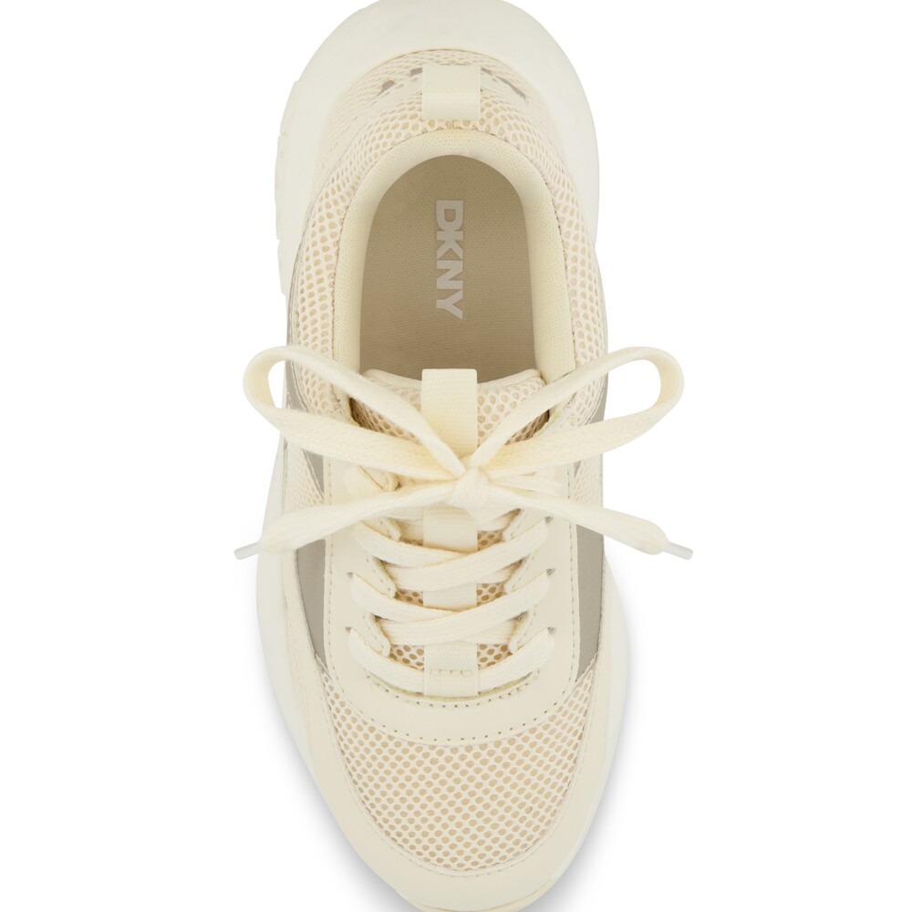 Foto 6 pulgar | Tenis Casuales Dkny Taylor Teresa Para Mujer  Color Crema