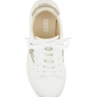 Foto 5 | Tenis Dkny Celia Bonnie Para Mujer Color Blanco Con Dorado