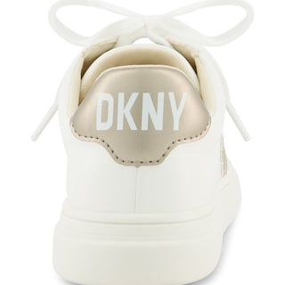 Foto 6 | Tenis Dkny Celia Bonnie Para Mujer Color Blanco Con Dorado