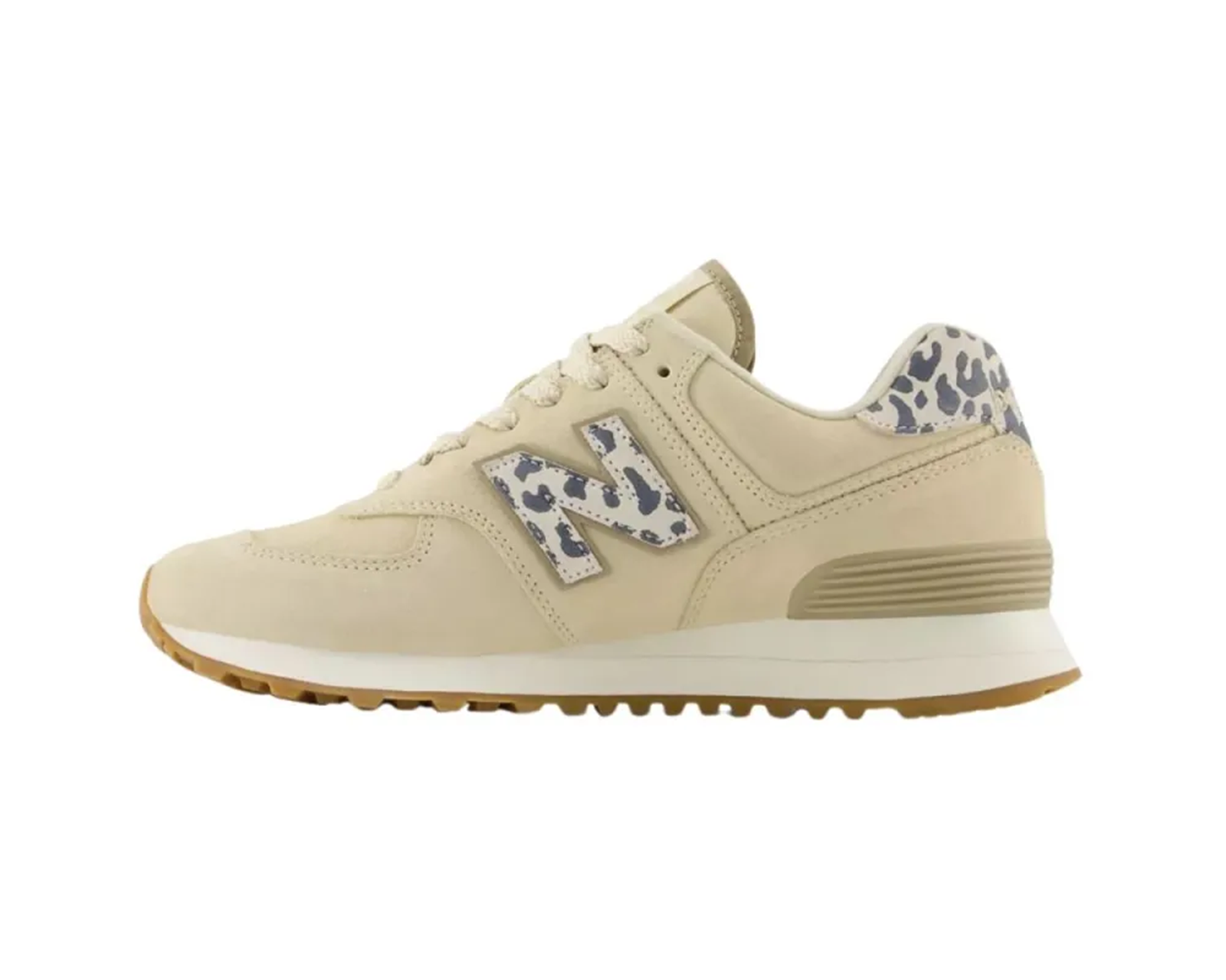 Foto 3 pulgar | Tenis New Balance 574 Beiges para Mujer
