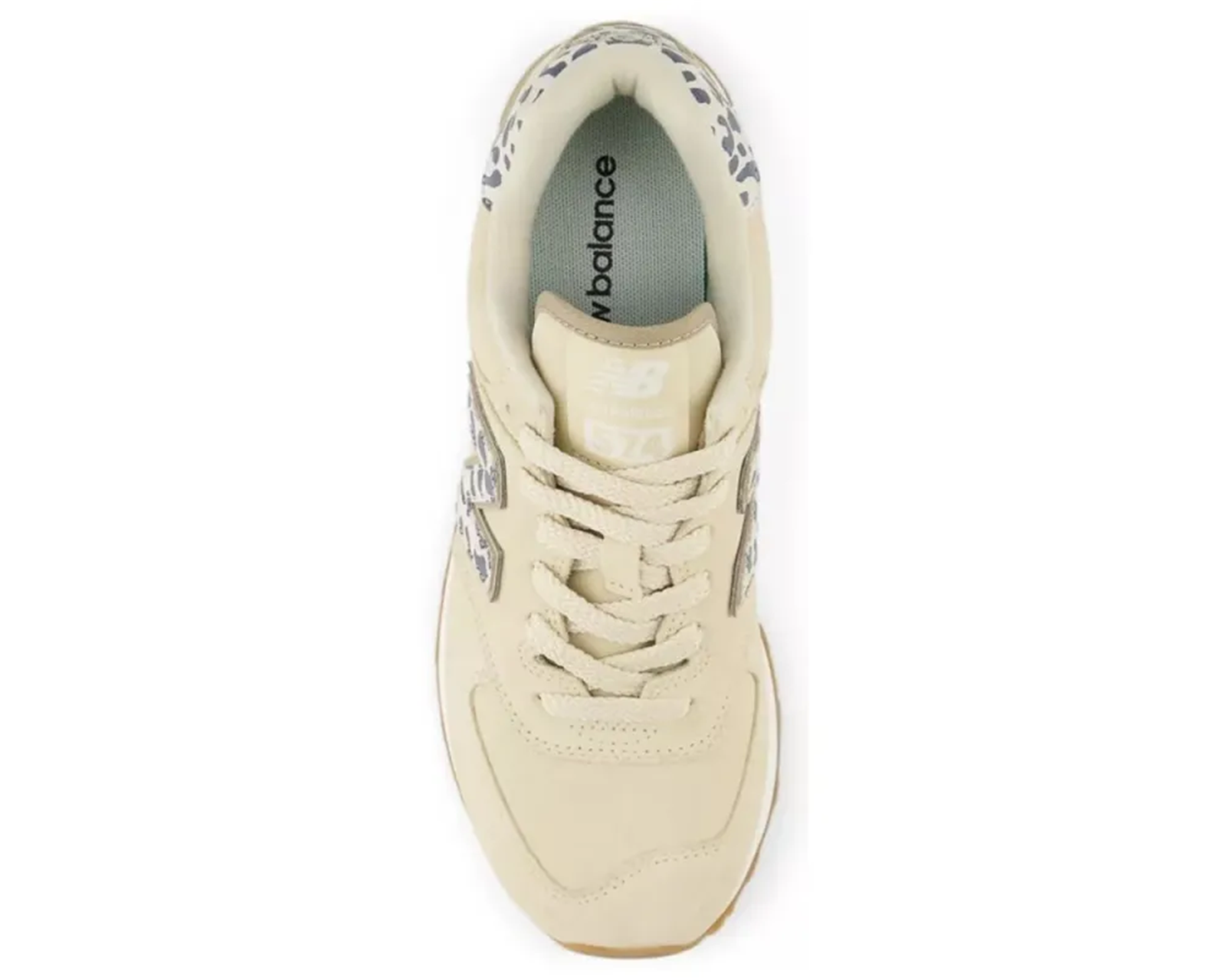 Foto 5 pulgar | Tenis New Balance 574 Beiges para Mujer