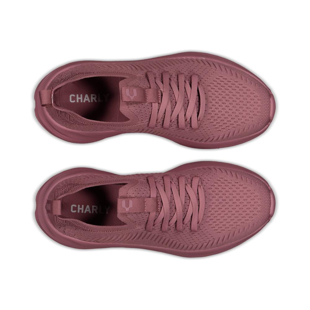 Foto 5 pulgar | Tenis Charly Relax Walking Mujer Versatiles Rosa