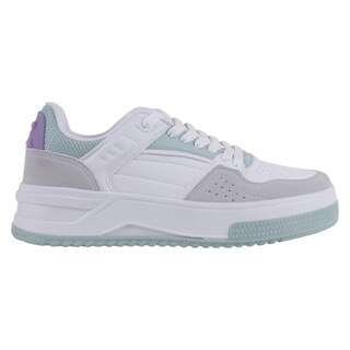 Foto 2 | Tenis Con Cordones Exterior Piel Vegana Color Multicolor Para Mujer De Rbcollection