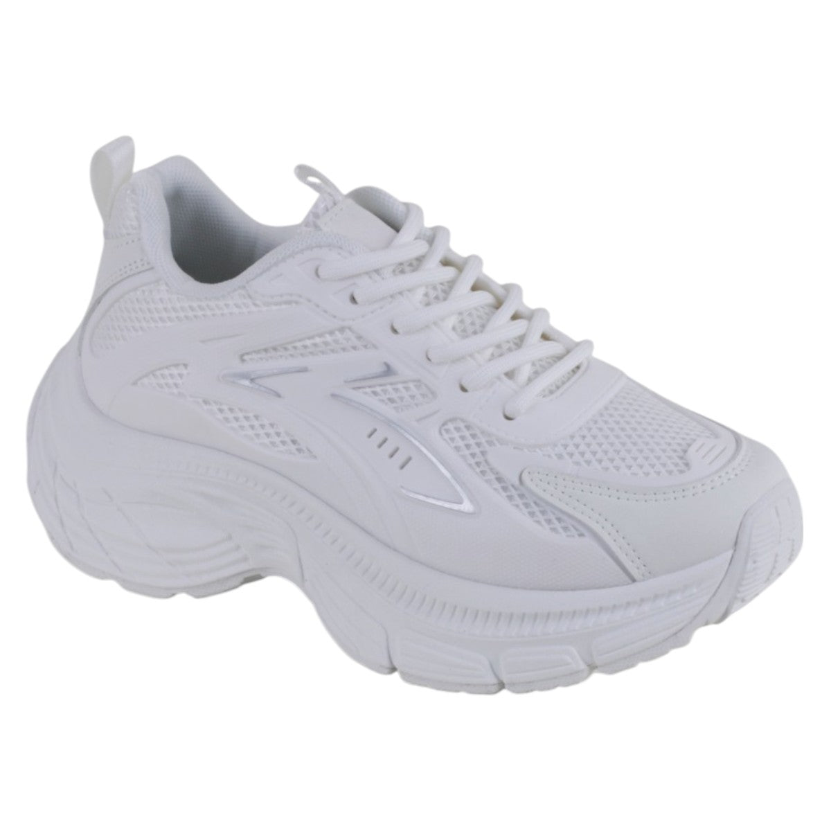 Foto 2 pulgar | Tenis Tipo Deportivo Exterior Textil Color Blanco Para Mujer De Rbcollection
