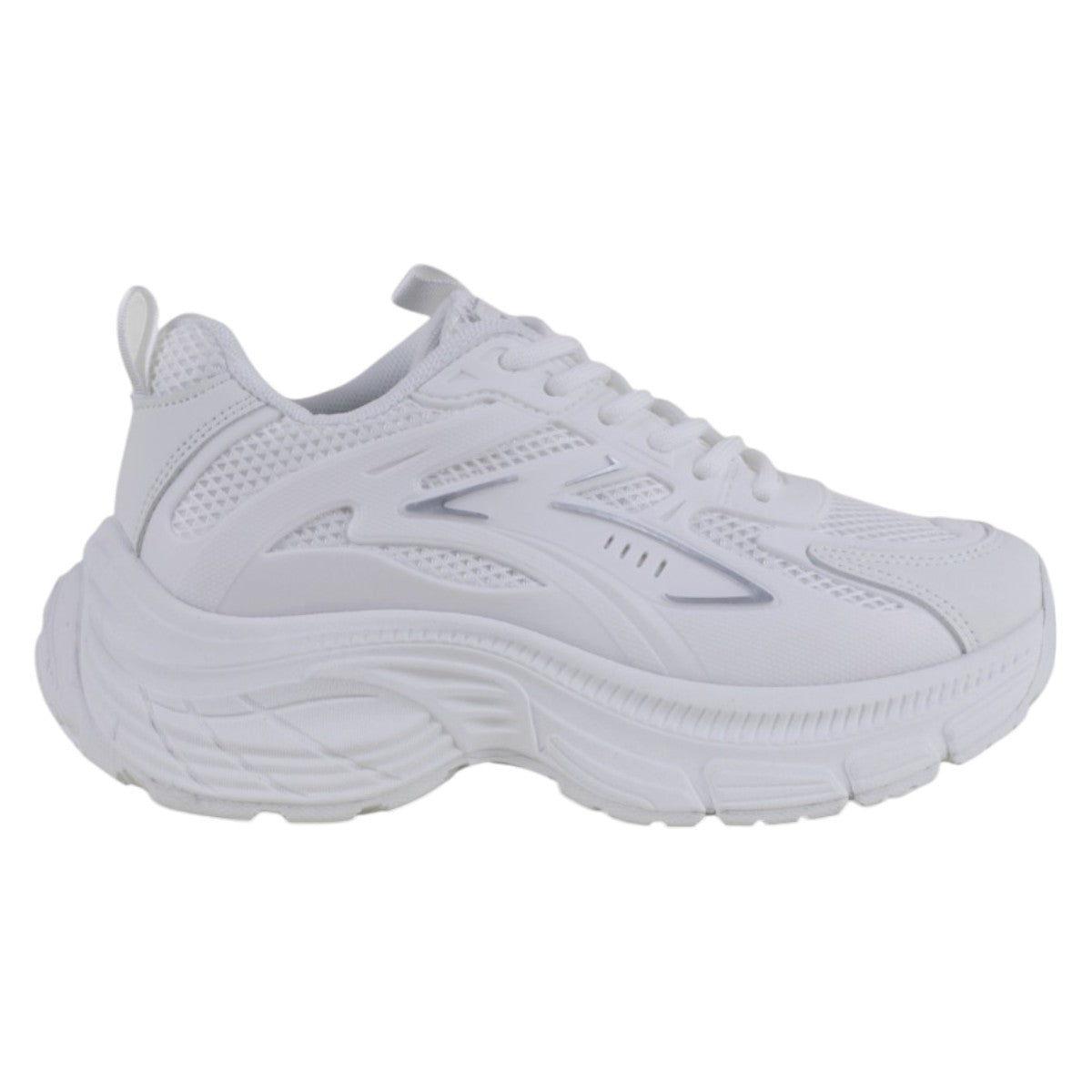 Foto 2 | Tenis Tipo Deportivo Exterior Textil Color Blanco Para Mujer De Rbcollection