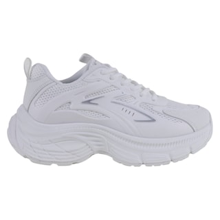 Foto 2 | Tenis Tipo Deportivo Exterior Textil Color Blanco Para Mujer De Rbcollection