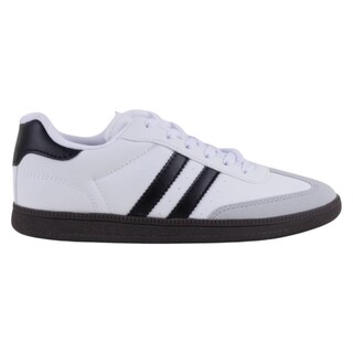 Foto 2 | Tenis Con Cordones Exterior Piel Vegana Color Blanco Para Mujer De Rbcollection