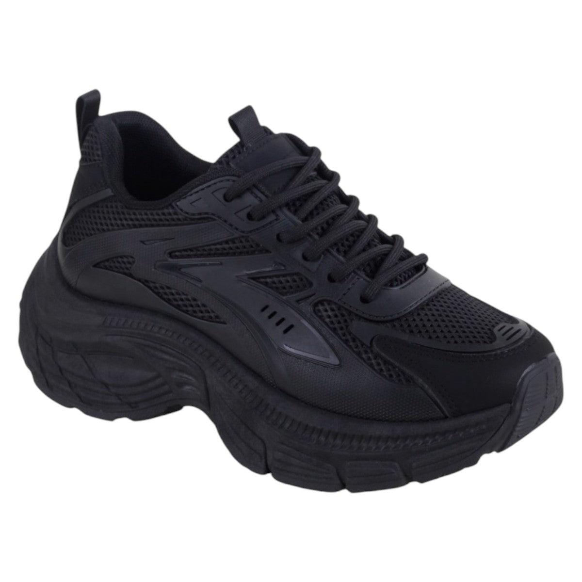 Foto 1 | Tenis Tipo Deportivo Exterior Textil Color Negro Para Mujer De Rbcollection