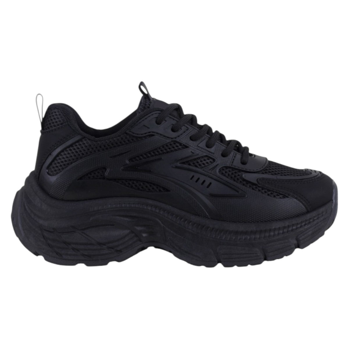 Foto 3 pulgar | Tenis Tipo Deportivo Exterior Textil Color Negro Para Mujer De Rbcollection