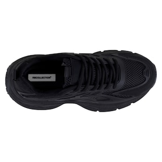 Foto 3 | Tenis Tipo Deportivo Exterior Textil Color Negro Para Mujer De Rbcollection