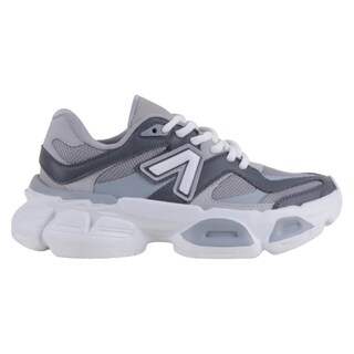 Foto 2 | Tenis Tipo Deportivo Exterior Textil Color Gris Para Mujer De Rbcollection