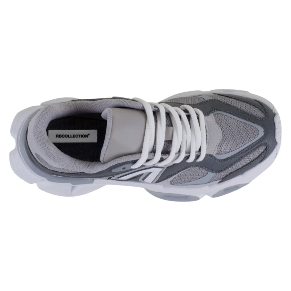 Foto 4 pulgar | Tenis Tipo Deportivo Exterior Textil Color Gris Para Mujer De Rbcollection