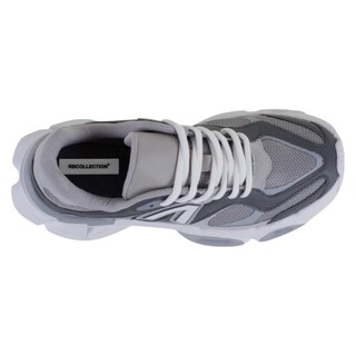 Foto 3 | Tenis Tipo Deportivo Exterior Textil Color Gris Para Mujer De Rbcollection