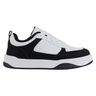 Foto 2 | Tenis Con Cordones Exterior Piel Vegana Color Negro Para Mujer De Rbcollection