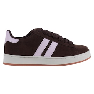 Foto 2 | Tenis Con Cordones Exterior Gamuza Sintética Color Café Para Mujer De Rbcollection