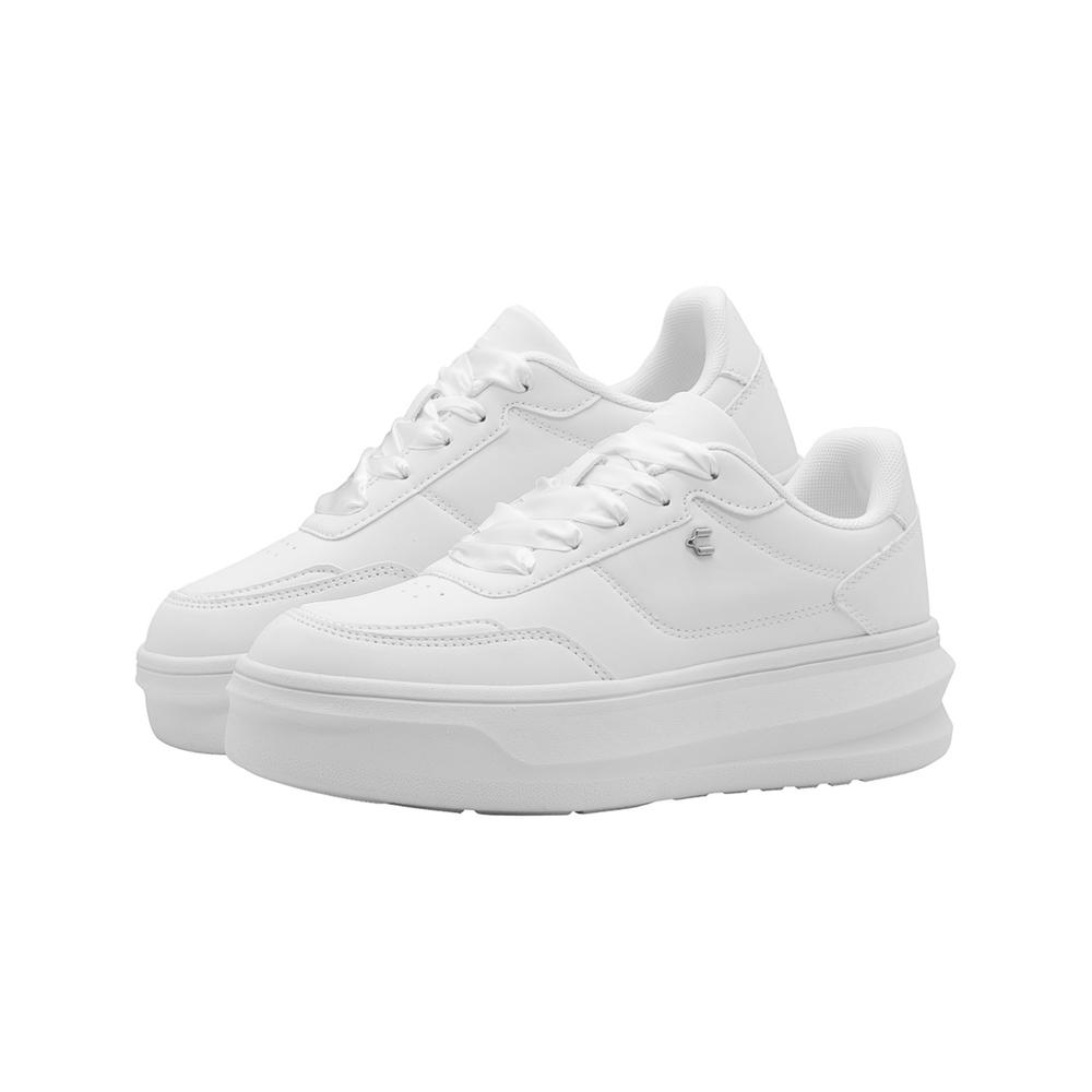 Foto 7 pulgar | Tenis Para Mujer Charly  Urbano Color Blanco Cordones Blanco