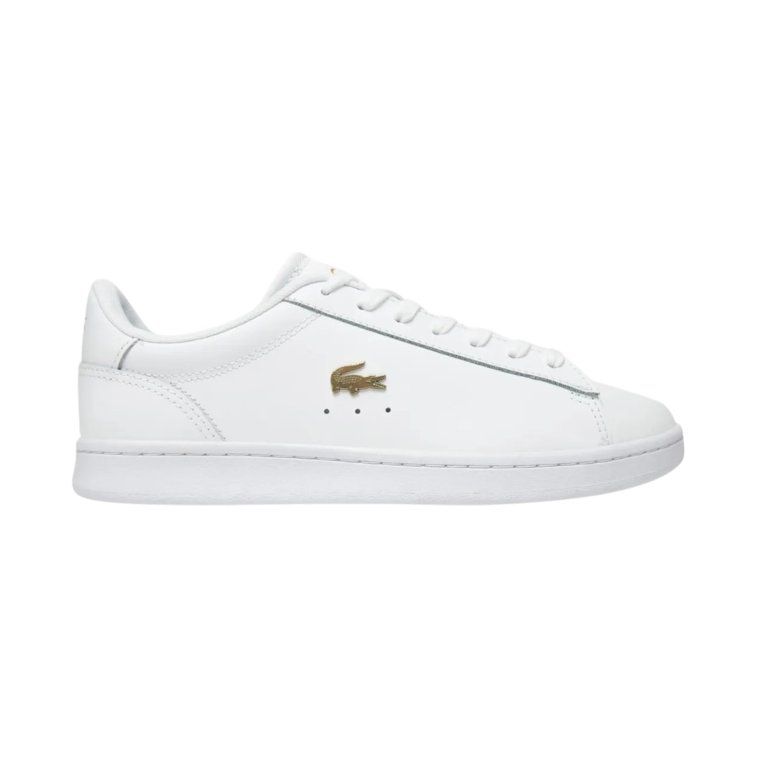 Tenis Lacoste Carnaby Set De Piel Color Blanco Casual Mujer - Original