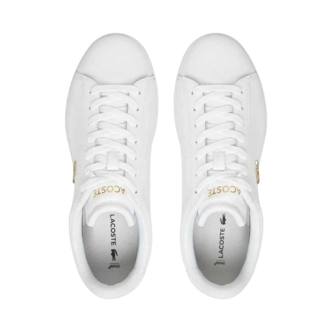 Foto 5 pulgar | Tenis Lacoste Carnaby Set De Piel Color Blanco Casual Mujer - Original