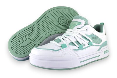 Foto 1 | Tenis Casual Blanco Menta Mujer Lupina Newk