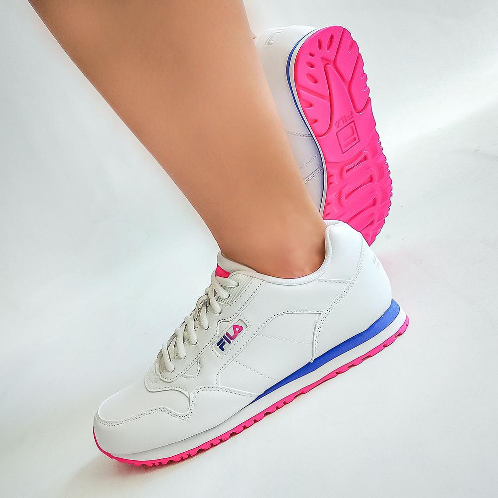Foto 8 pulgar | Tenis Fila Cress - 5rm02618149 - Blanco - Mujer Blanco