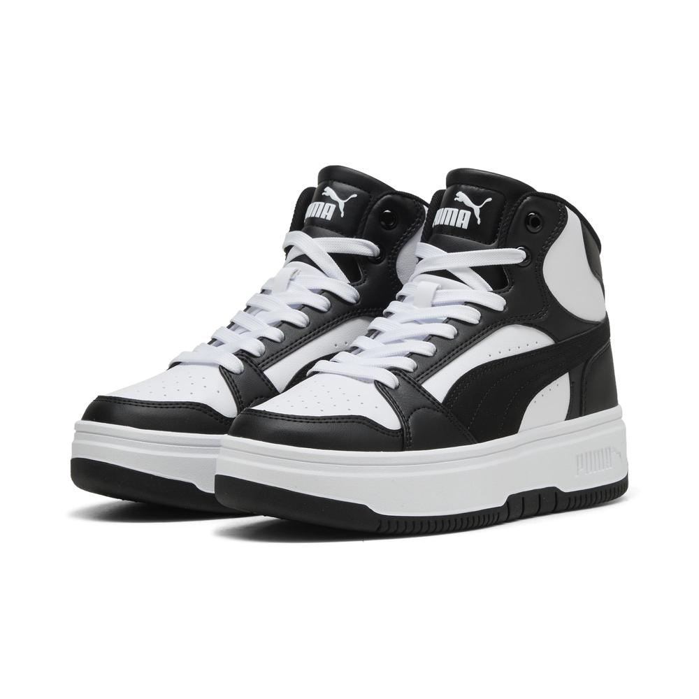 Foto 4 pulgar | Tenis Puma Rebound Femme Mid Para Mujer Negro