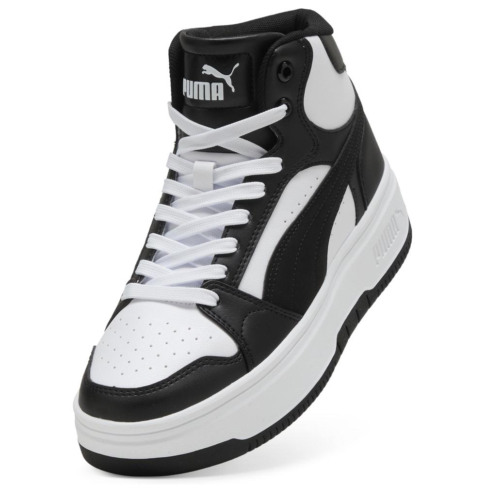 Foto 4 | Tenis Puma Rebound Femme Mid Para Mujer Negro