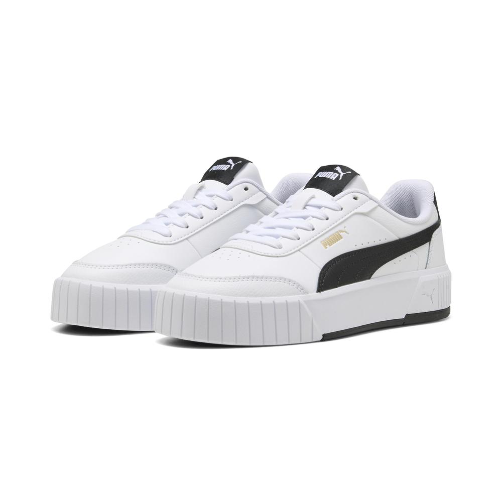 Foto 4 pulgar | Tenis Puma Carina Mia Para Mujer Blanco
