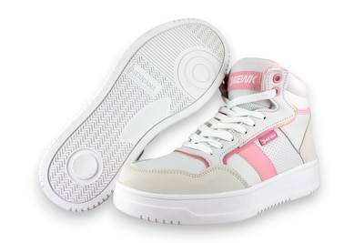 Foto 1 | Tenis Casual Blanco Rosa Mujer Improdev Newk