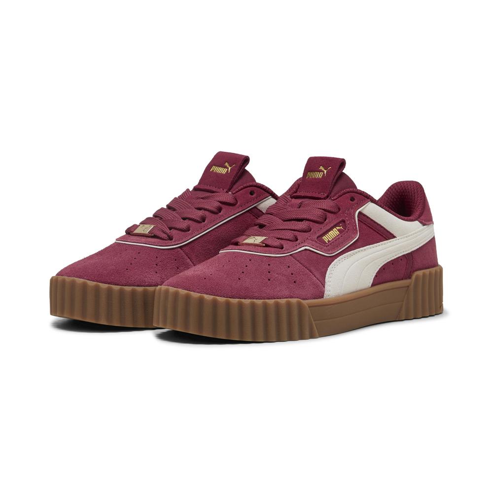 Foto 4 pulgar | Tenis Puma Carina 3.0 Luxe Sd Para Mujer Vino