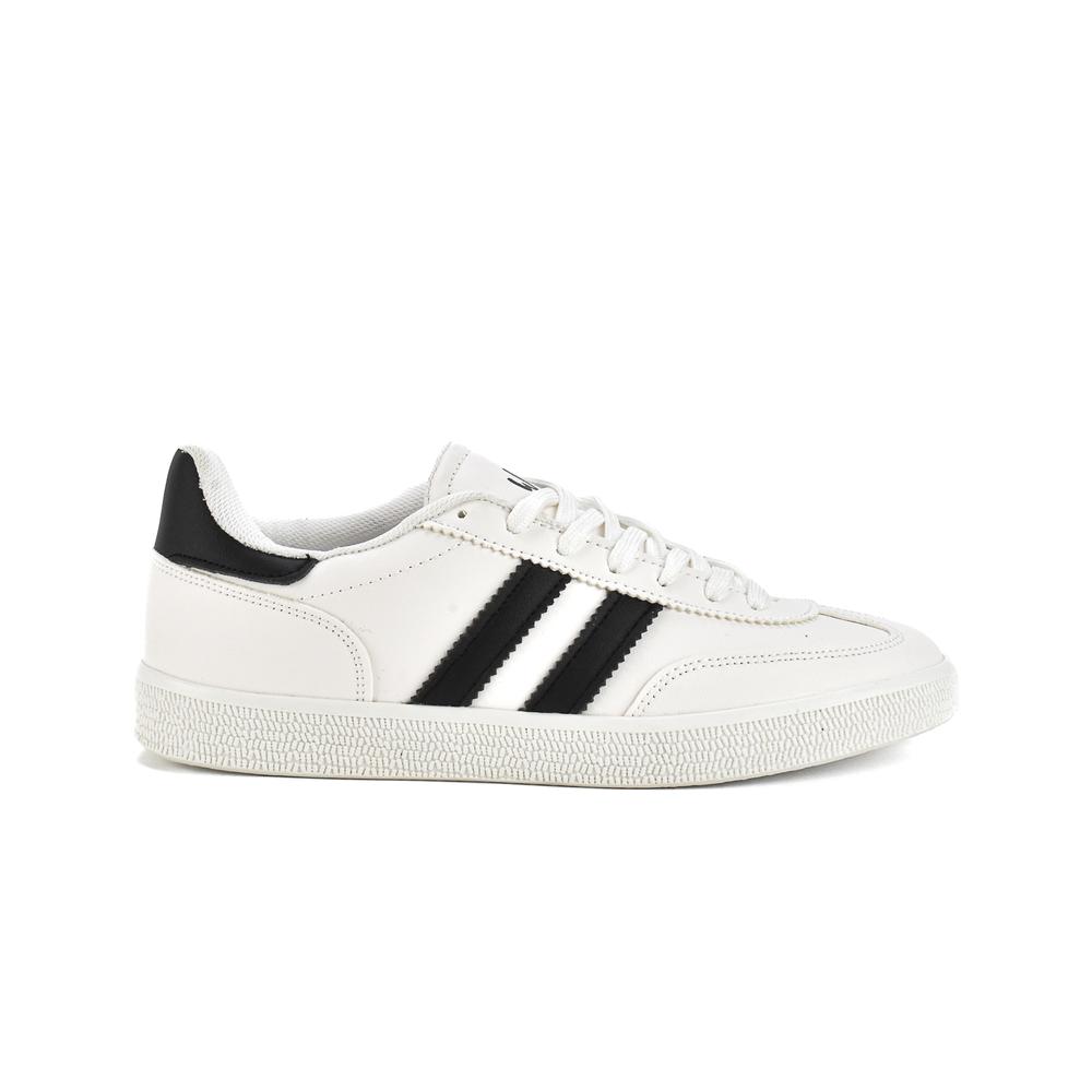 Tenis Sneaker Casual Moda De Dama Walki Felicia Blanco Blanco