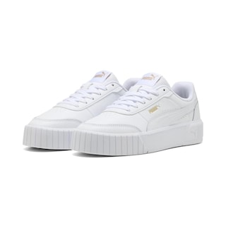 Foto 3 | Tenis Puma Carina Mia Para Mujer Dorado
