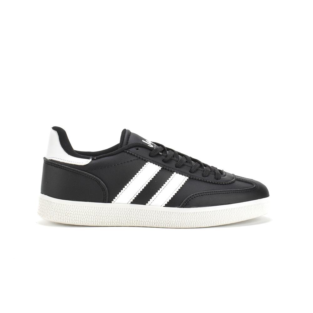 Tenis Sneaker Casual Moda De Dama Walki Felicia Negro Negro