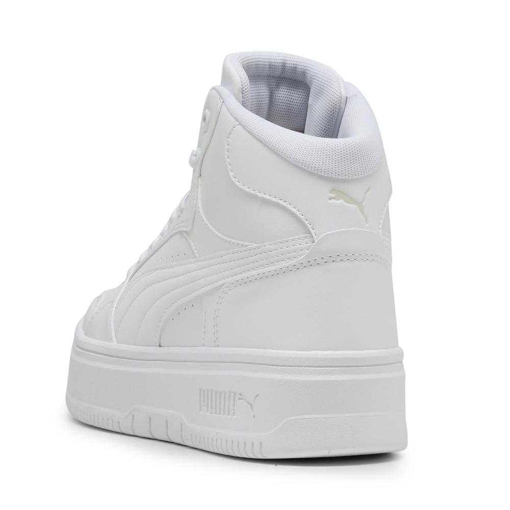 Foto 5 pulgar | Tenis Puma Rebound Femme Mid Para Mujer Blanco