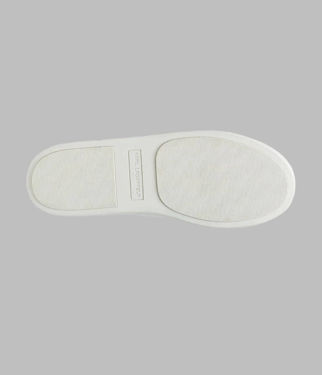 Foto 5 pulgar | Tenis Karl Lagerfeld Sneakers Cate Pins Color Blanco Casual De Piel Mujer Original