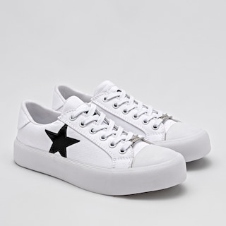 Foto 2 | Moramora Tenis Urbano Para Mujer Blanco