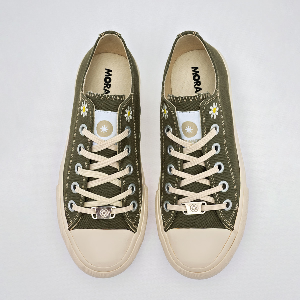 Foto 3 | Moramora Tenis Urbano Para Mujer Olivo