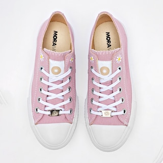 Foto 3 | Moramora Tenis Urbano Para Mujer Rosa